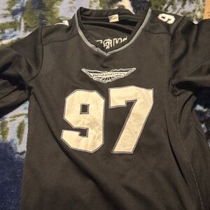 Kids Black Sports Jersey